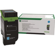 75M10C0 Toner, 2,000 Page-Yield, Cyan