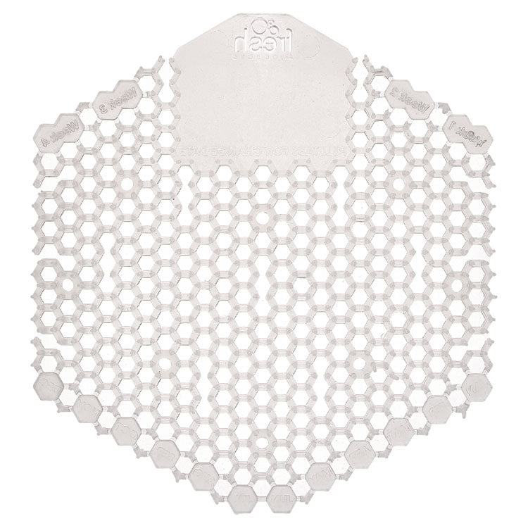 The Wave Urinal Deodorizer, Honeysuckle Scent, 58 G, Clear, 10/box, 6 Boxes/carton