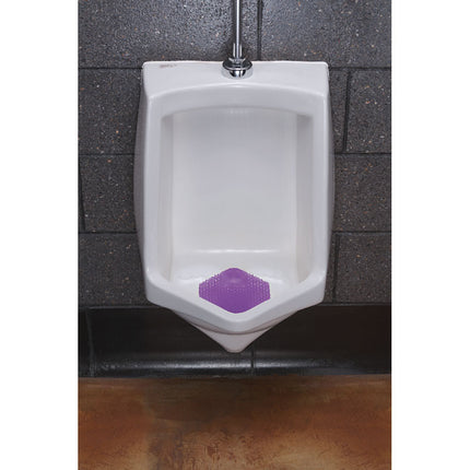 The Wave Urinal Deodorizer, Urinal Screens, Fabulous Scent, 58 G, Purple, 10/box, 6 Boxes/carton