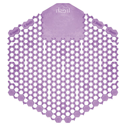 The Wave Urinal Deodorizer, Urinal Screens, Fabulous Scent, 58 G, Purple, 10/box, 6 Boxes/carton