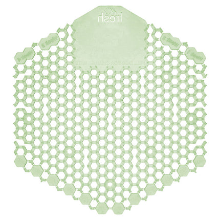 The Wave Urinal Deodorizer, Urinal Screens, Herbal Mint Scent, 58 G, 10/box, 6 Boxes/carton