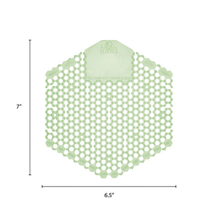 The Wave Urinal Deodorizer, Urinal Screens, Herbal Mint Scent, 58 G, 10/box, 6 Boxes/carton