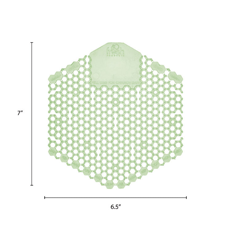 The Wave Urinal Deodorizer, Urinal Screens, Herbal Mint Scent, 58 G, 10/box, 6 Boxes/carton