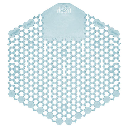 Wave 3d Urinal Deodorizer Screen, Ocean Mist Scent, Blue, 10/box, 6 Boxes/carton