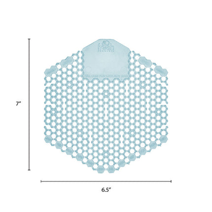Wave 3d Urinal Deodorizer Screen, Ocean Mist Scent, Blue, 10/box, 6 Boxes/carton