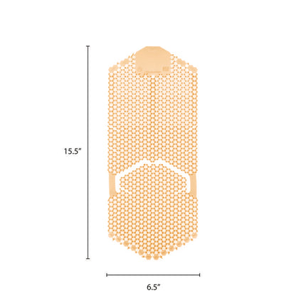 Tsunami, Urinal Screen, Summer Sunshine, 5.22 oz, Yellow, 6/Carton
