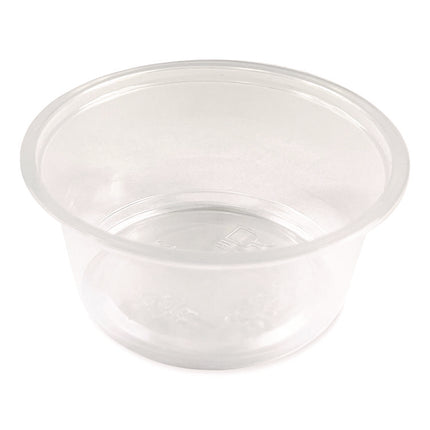 Souffle/Portion Cups, 3.25 oz, Plastic, Translucent, 2,500/Carton