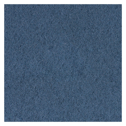 Scrubbing Floor Pads, 14" Diameter, Blue, 5/carton