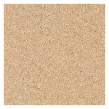 Burnishing Floor Pads, 19" Diameter, Tan, 5/carton