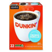 K-Cup Pods, French Vanilla, 22 Pods/Box