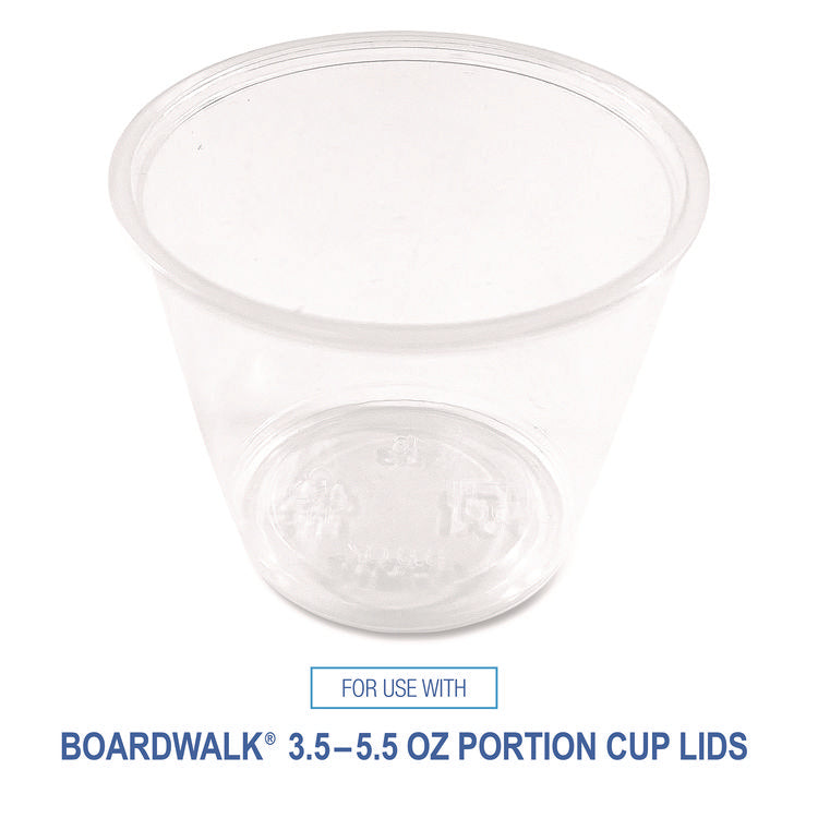 Souffle/Portion Cups, 5.5 oz, Plastic, Translucent, 2,500/Carton