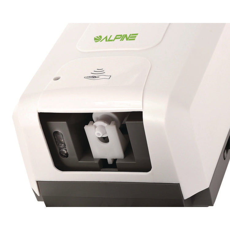 Automatic Foam Hand Sanitizer/Soap Dispenser with Floor Stand, 40 oz, 4.48 x 6 x 45, White