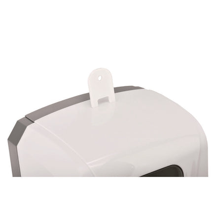 Automatic Foam Hand Sanitizer/Soap Dispenser with Floor Stand, 40 oz, 4.48 x 6 x 45, White