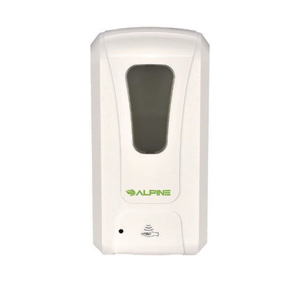 Automatic Foam Hand Sanitizer/Soap Dispenser with Floor Stand, 40 oz, 4.48 x 6 x 45, White
