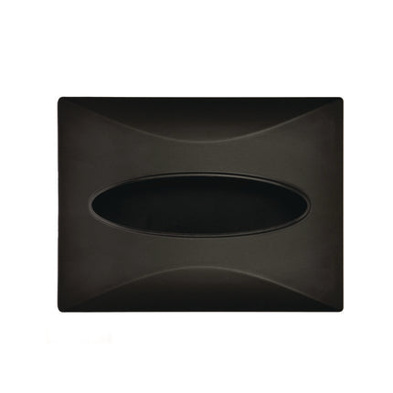 Interfold Table Top Dispenser Napkin Holder, 5.9 x 8 x 6.5, Black