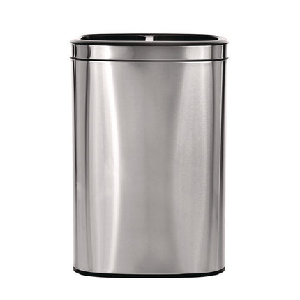 10.5 Gallon Stainless Steel Open Top Dual Compartment Trash Can