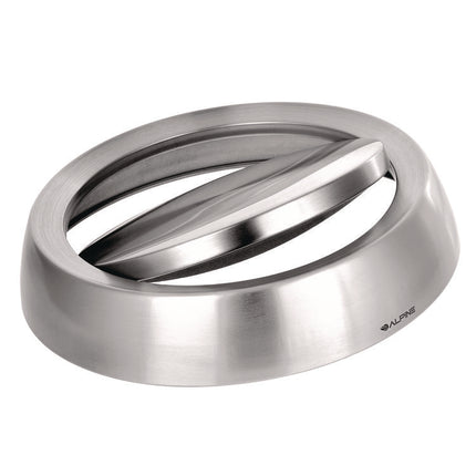 17 Gallon Stainless Steel Indoor Recycling Receptacle with Swivel Lid