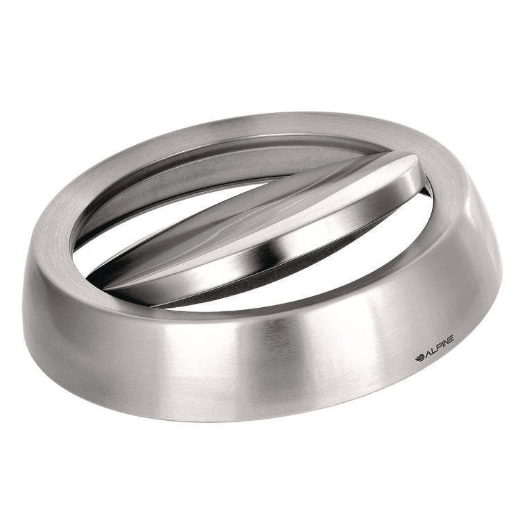 17 Gallon Stainless Steel Indoor Recycling Receptacle with Swivel Lid