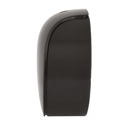 Plastic Single Roll Jumbo Toilet Paper Dispenser, 5.3 x 11.5 x 11.7, Gray