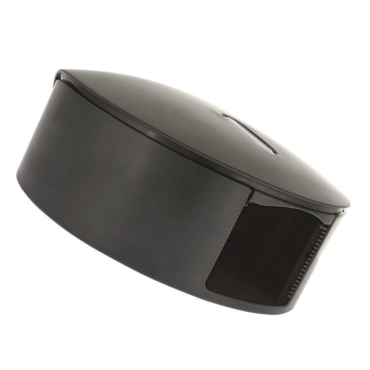 Plastic Single Roll Jumbo Toilet Paper Dispenser, 5.3 x 11.5 x 11.7, Gray