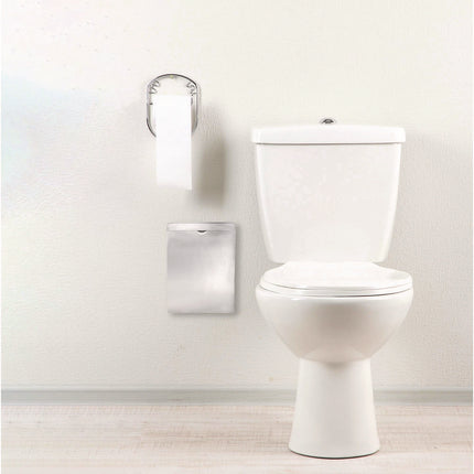 Stainless Steel Wall-Mounted Sanitary Napkin Receptacle