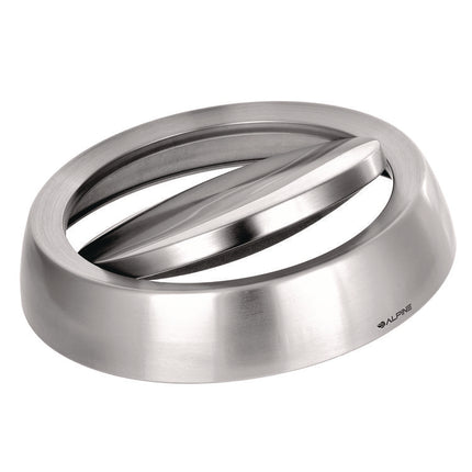17 Gallon Stainless Steel Indoor Compost Receptacle with Swivel Lid