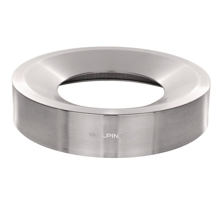 27 Gallon Stainless Steel Commercial Indoor Trash Can, Brushed Stainless Steel