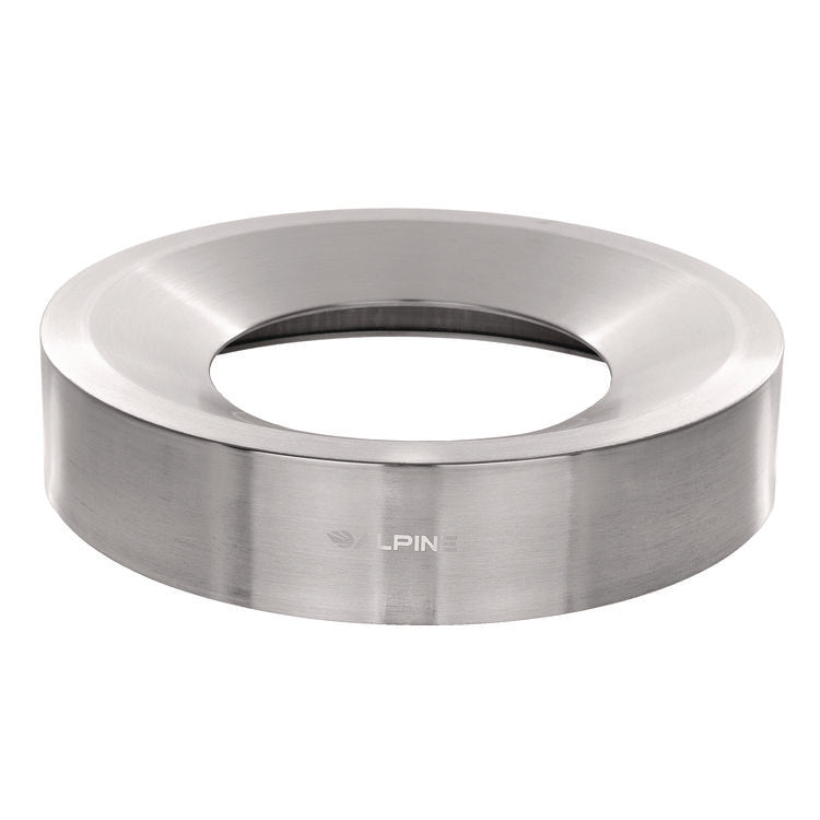 27 Gallon Stainless Steel Recycling Can, Brushed Stainless Steel