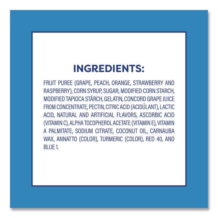 Fruit Snacks, Mixed Fruit, 0.8 oz Pouch, 66 Pouches/Box