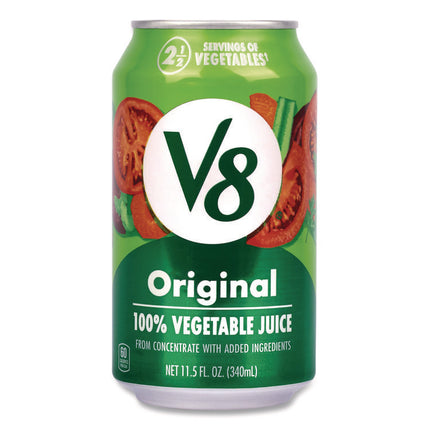 Vegetable Juice, 11.5 oz Can, 24/Carton