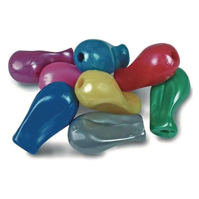 Jumbo Pencil Grip, 1" Long, Assorted Metallic Colors, 72/Carton