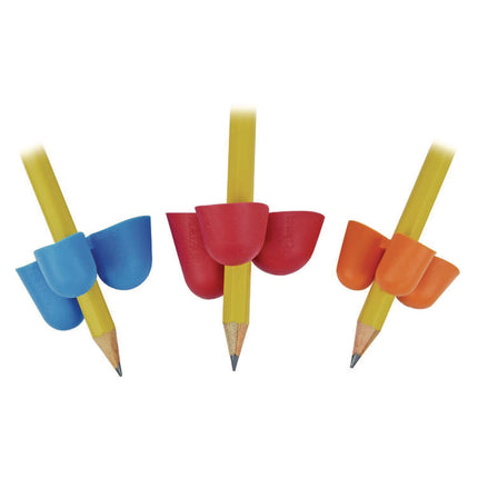 Writing C.L.A.W. Pencil Grip, Large, 1.6" Long, Assorted Colors, 80/Carton