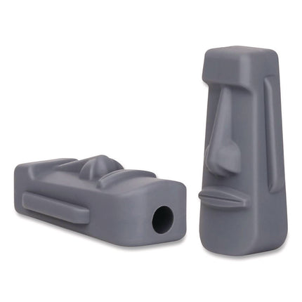 Pencil Topper, Giant Face, Gray, 36/Carton