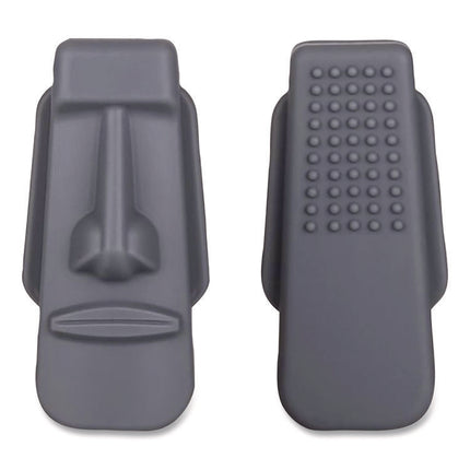 Pencil Topper, Giant Face, Gray, 36/Carton