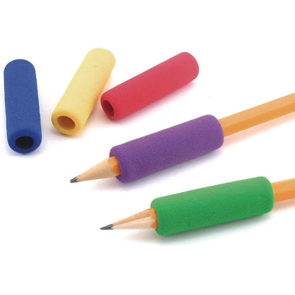 Foam Pencil Grip, 0.5" Long, Assorted Colors, 600/Carton