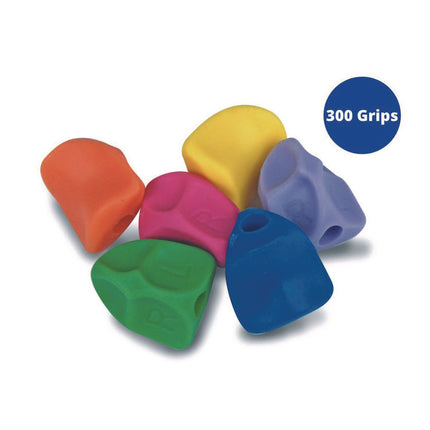 Solo Pencil Grip, 0.9" Long, Assorted Colors, 300/Carton