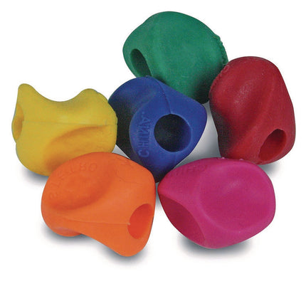 Mini Pencil Grip, 0.8" Long, Assorted Colors, 600/Carton