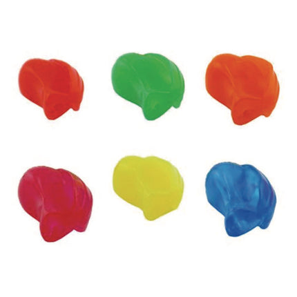 Crossover Grip, 1" Long, Assorted Neon Colors, 100/Carton