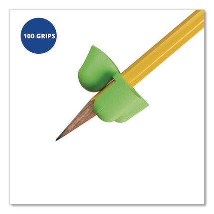 Writing C.L.A.W. Pencil Grip, Small, 1" Long, Assorted Colors, 100/Carton