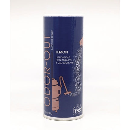 Odor-Out Rug/room Deodorant, Lemon, 12 Oz Shaker Can, 12/box