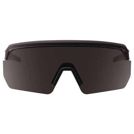 Skullerz AEGIR-AFASPM Anti-Scratch and Enhanced Anti-Fog Safety Glasses, Matte Black Frame, Smoke Polycarb Lens