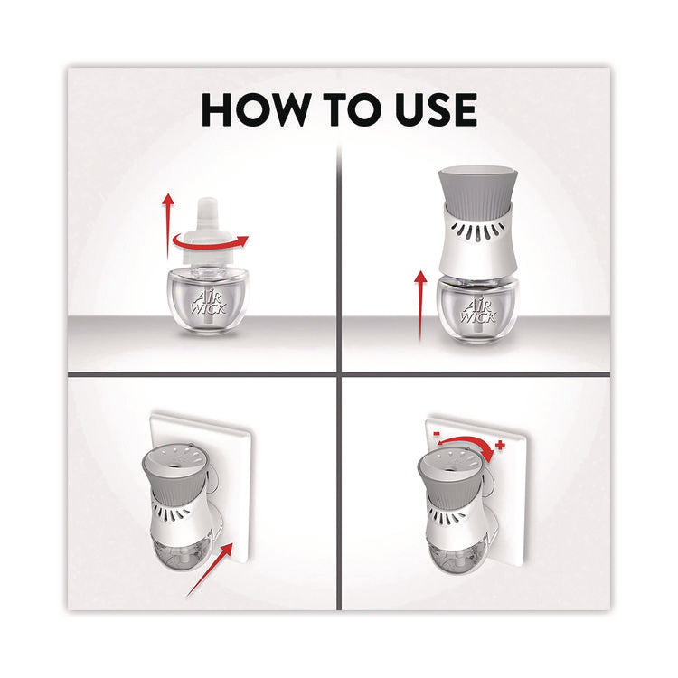 Scented Oil Refills, Paradise Retreat, 0.67 oz, 2/Pack, 6 Packs/Carton