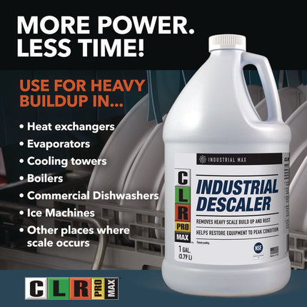 MAX Industrial Descaler, 1 gal Jug, 4/Carton