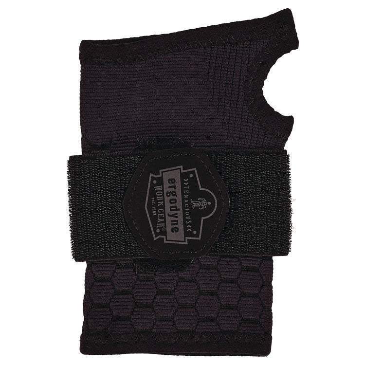 ProFlex 680 Wrist Support Sleeve - Single Strap, Medium, Fits Left Hand/Right Hand, Black