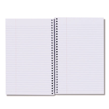 Wirebound Notebook, 3-Subject, Medium/College Rule, Black Cover, (120) 9.5 x 6 Sheets