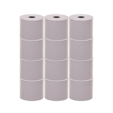 Impact Bond Paper Rolls, 2.25" X 150 Ft, White, 12/pack