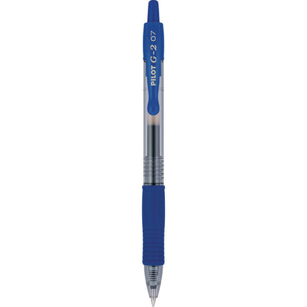 G2 Premium Gel Pen Convenience Pack, Retractable, Fine 0.7 mm, Blue Ink, Smoke/Blue Barrel, 36/Pack
