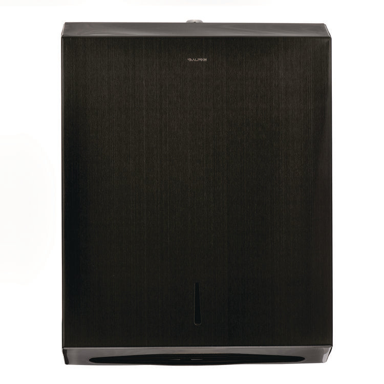 Vertical C-Fold/Multi-Fold Paper Towel Dispenser, 14.5 x 4 x 11.2, Antique Nickel