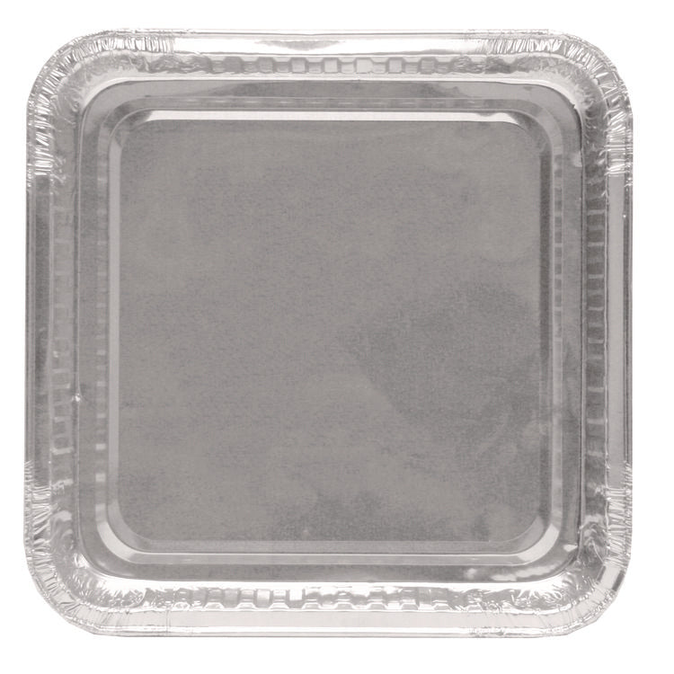 8" Square Cake Pan, 7.88 x 7.88 x 1.31, Silver, Aluminum, 500/Carton