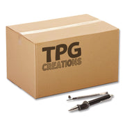 Heavyweight Mechanical Pencil Set w/The Pencil Grip, 2 mm Lead Refills, HB (#2), Black Lead, Black/Navy/Silver Barrel, 8/CT